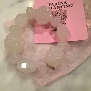 Lucite rose bracelet tarina Tarantino